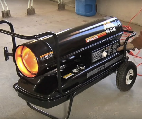 Mi-T-M Kerosene Forced Air Heater MH-0135-OM1O