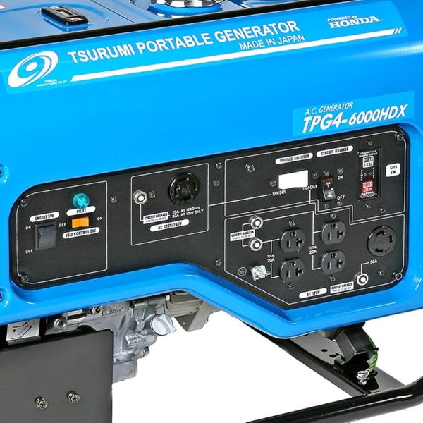 Tsurumi Pump Portable Generator TPG4-6000HDX