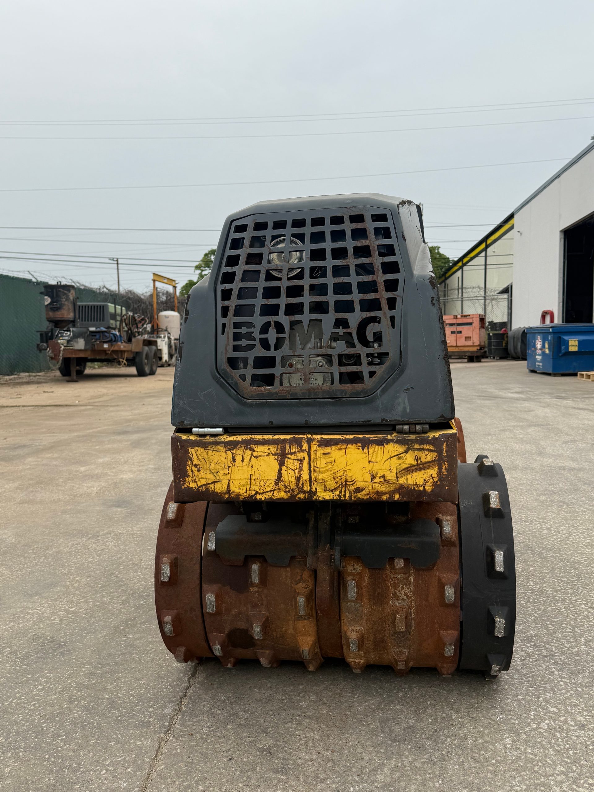 Used Bomag Trench Roller BM8500 - Image 3