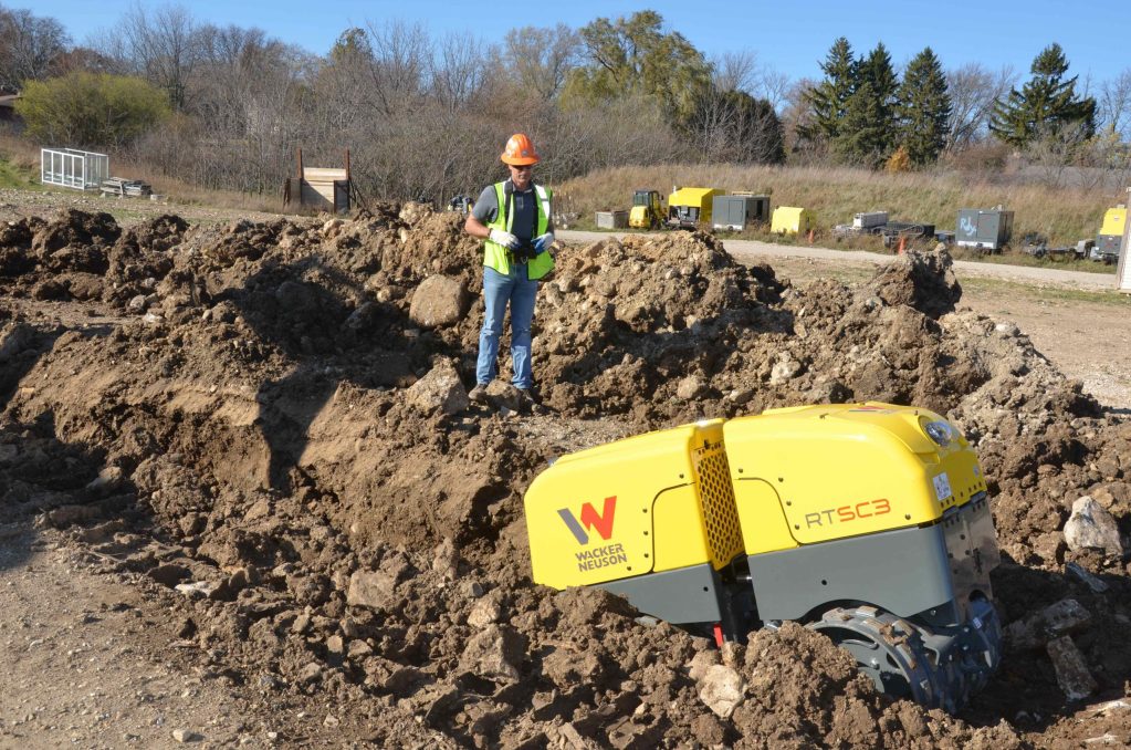Wacker Neuson Trench Roller RTLx-SC3