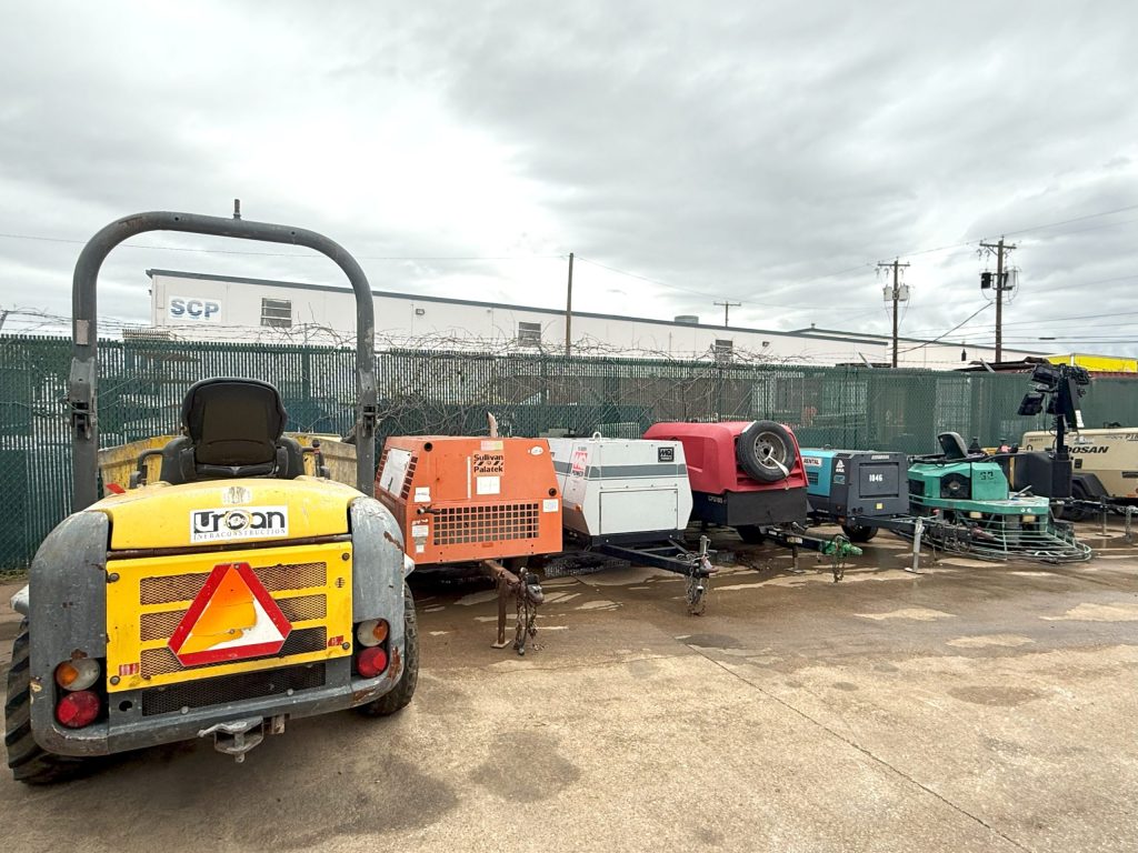 selling used construction equipment in dallas fort worth
