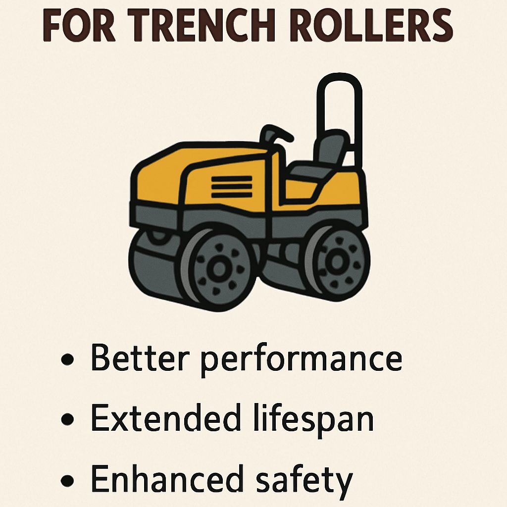 benefit of maintaining trench rollers